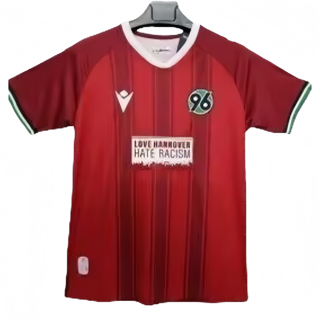 2025-26 Mens Hannover 96 red Special Edition soccer jersey