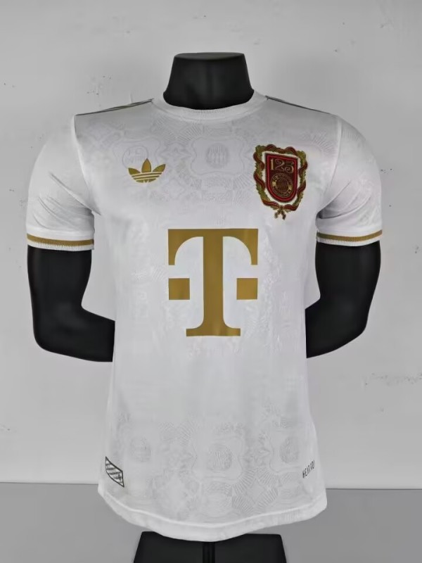 2025-26 Mens Bayern Munich 125th Anniversary Edition  Player Version  Soccer Jersey