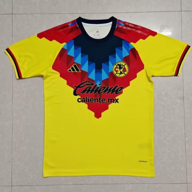 2025-26 Club America Special Edition yellow Soccer Jersey