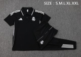 2025-26 Mens Real Madrid black  traning suit