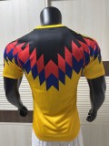 2025-26 Mens  Club America yellow Player Version Soccer Jersey