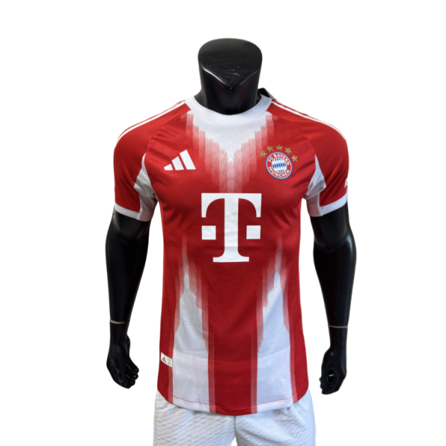 2025-26 Mens Bayern Munich red  home  Player soccer Jersey