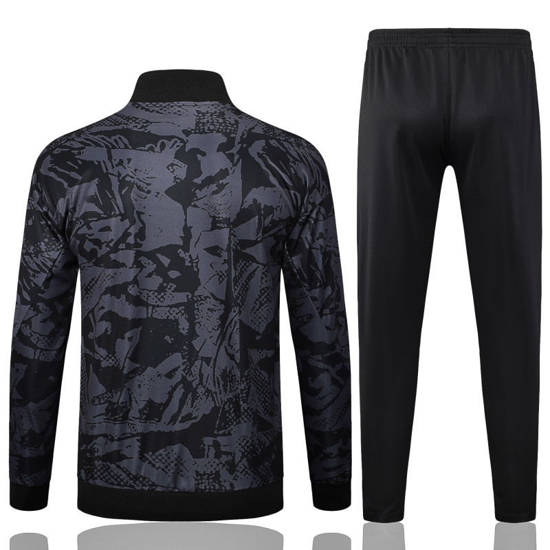 2025-26 Mens Corinthians black Jacket Training Suit