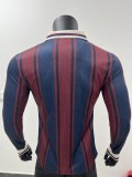 2025-26 Mens Barcelona Player 125th anniversary  Long sleeve  soccer Jersey