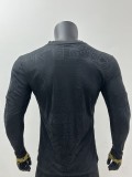 2025-26 Mens Mexico black Player Long Sleeve Soccer Jersey