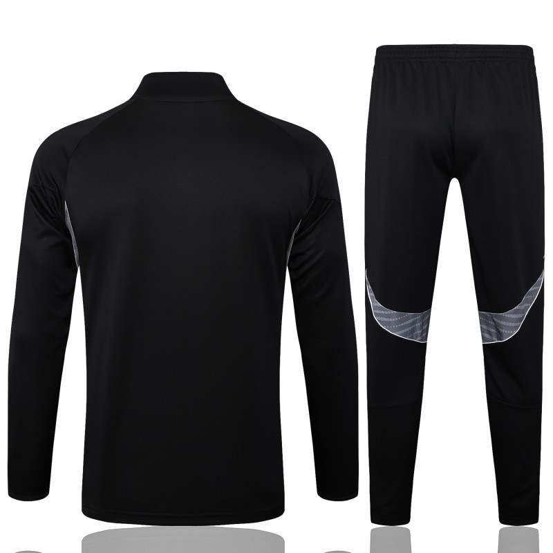 2025-26 Mens  Inter Miami Black Half-pull  Training Suit