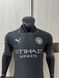 2025/26 Mens Manchester City black Player version away  soccer Jersey