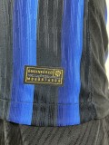 2025-26 Mens Inter Milan  Player Version blue  home Long sleeve  Jersey