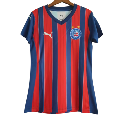 2025-26  Women BaHia  away red  Fans Soccer Jersey