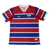 2025-26Mens Fortaleza Red and Blue Fans Soccer Jersey