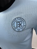 2025-26 Mens Germany  Player 125th Anniversary blue  Long Sleeve Soccer Jersey