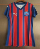 2025-26  Women BaHia  away red  Fans Soccer Jersey