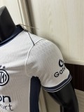 2025-26 Mens Inter Milan  Player Version white soccer Jersey