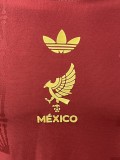 2025-26 Mens Mexico red  Player Long Sleeve Soccer Jersey