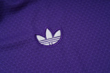 2025-26 Mens  Real Madrid Purple Retro Edition  Training Short Suit