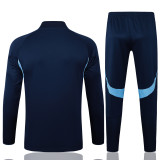 2025-26Mens Half-pull Arsenal Baolan color Training suit