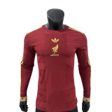 2025-26 Mens Mexico red  Player Long Sleeve Soccer Jersey