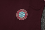 2025-26 Mens Bayern Munich Deep jujube red Vest short training