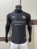 2025/26 Mens Manchester City black Player version away  soccer Jersey