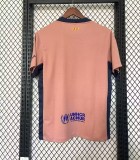 2025-26 Mens Barcelona orange Third away  soccer Jersey