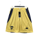 2025-26 Mens Boca Juniors yellow  Third away  Shorts