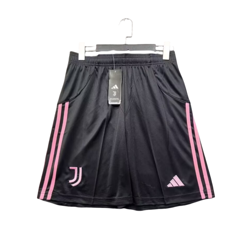 2025-26 Mens Juventus black  home Shorts Pants