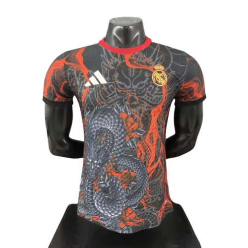 2025-26 Mens Real Madrid  Player Special edition dragon pattern soccer Jerseys