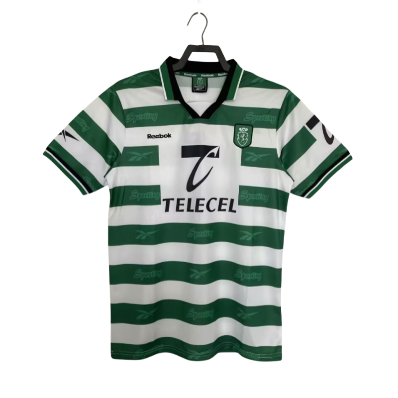 1990-00 Sporting Lisbon Home Retro Soccer Jersey