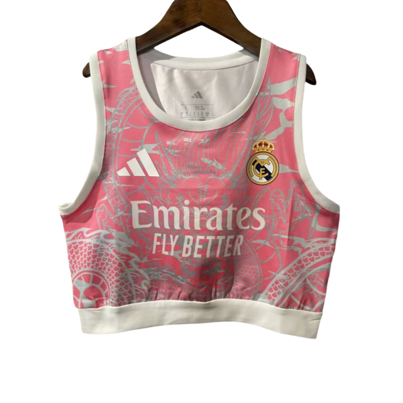 2025-26 Women  Real Madrid  Vest yoga suit