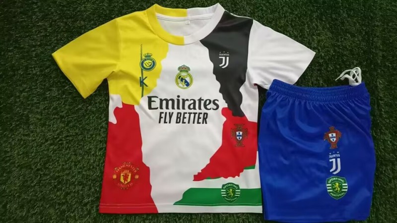 2025-26 Kids Real Madrid Cristiano Ronaldo Special Edition  soccer Jersey