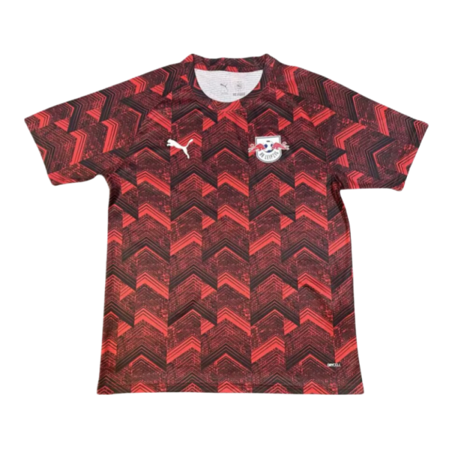 2025-26 Mens Leipzig Red Bull  red soccer jersey