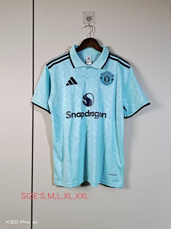 2025-26 Mens Manchester United polo Special Edition Soccer Jersey