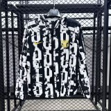 2025-26 Mens Barcelona  black and white  Windbreaker