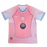 2025-26 Mens Barcelona Special edition pink soccer Jersey
