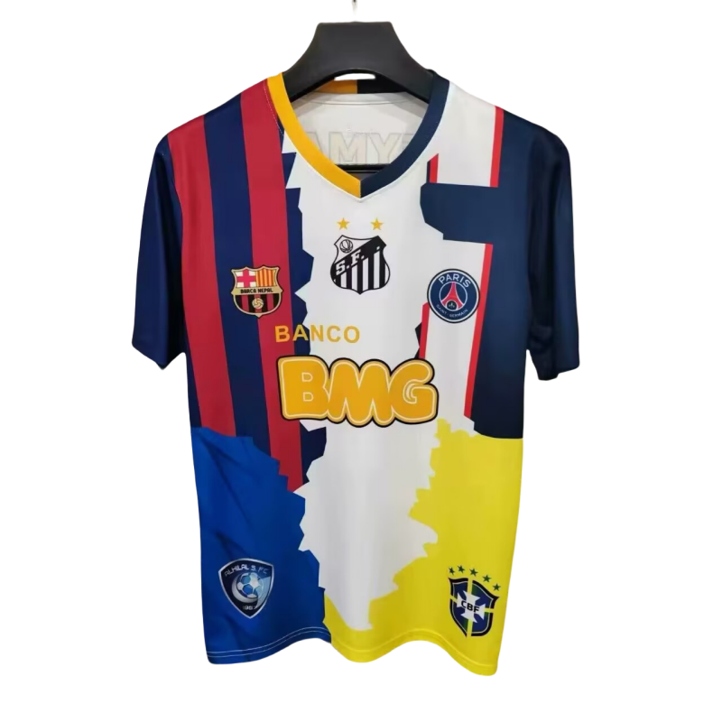 2025-26Mens Santos FC Neymar Memorial Edition Soccer Jersey