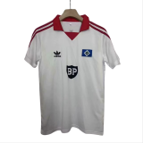 1980-81  Retro Hamburg SV white Home Fans Soccer Jersey
