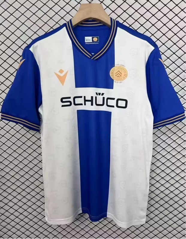 2025-26 Mens Bielefeld 120th anniversary soccer jersey