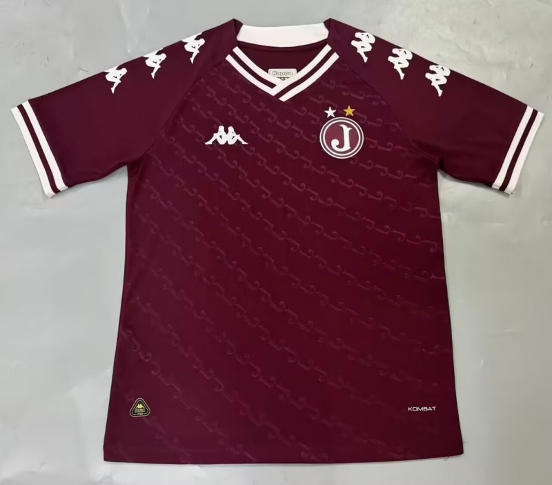 2025-26 Mens Juventus red home Soccer Jersey