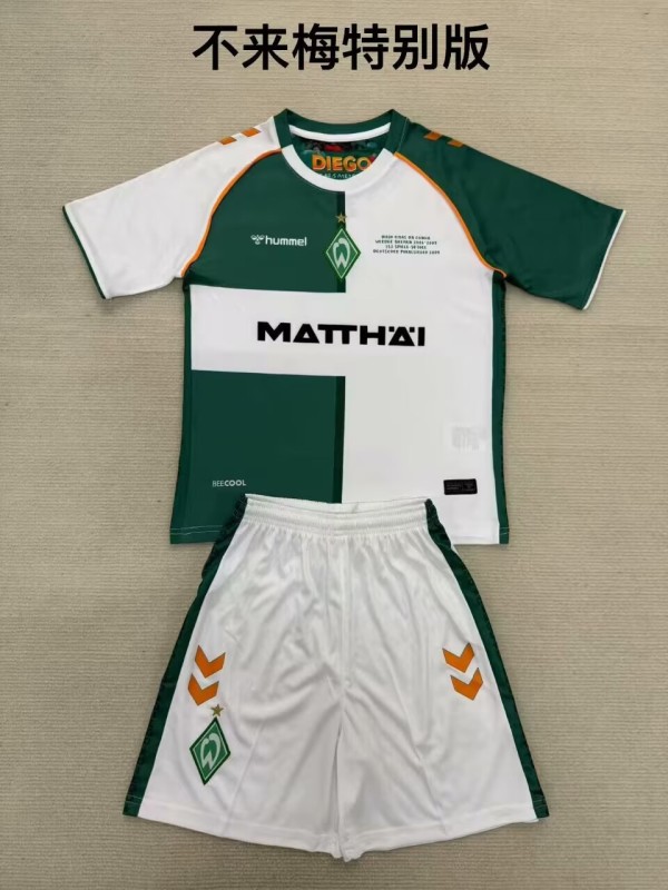 2025-26 Mens Werder Bremen Special Edition  Training Short Suit