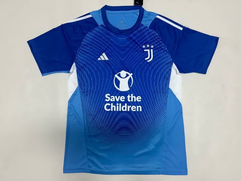 2025-26 Mens Juventus blue goalkeeper  Soccer Jersey