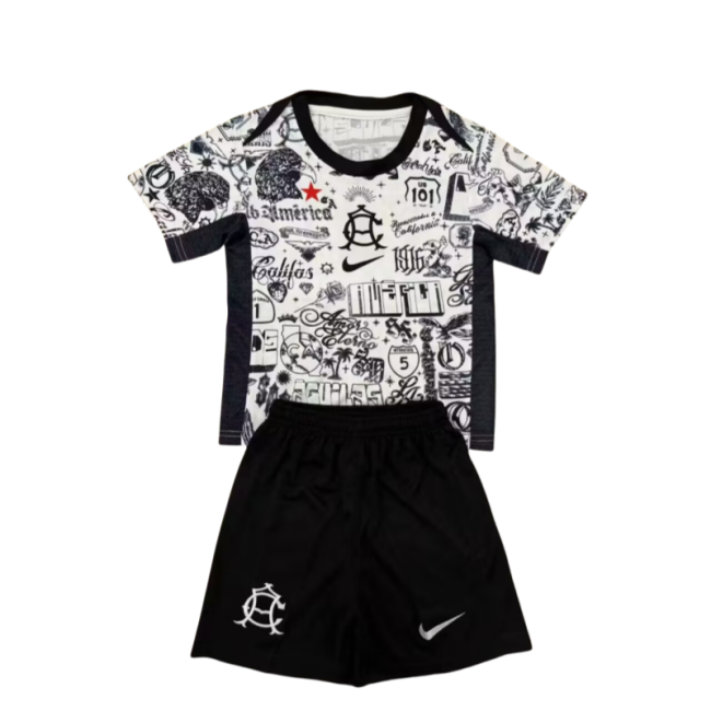 2025-26 kids America Pre match uniform soccer jersey