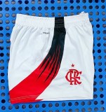 24-25 Wowen Flamengo away white Shorts Pants