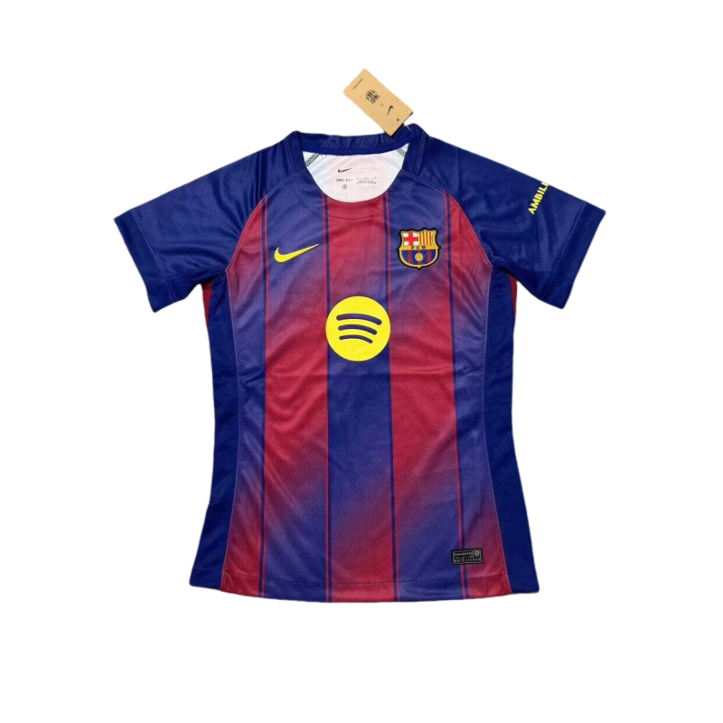 2025-26  Women  Barcelona home Cheap Soccer jersey