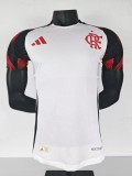 2526 Player version Mens Flamengo away white soccer Jersey