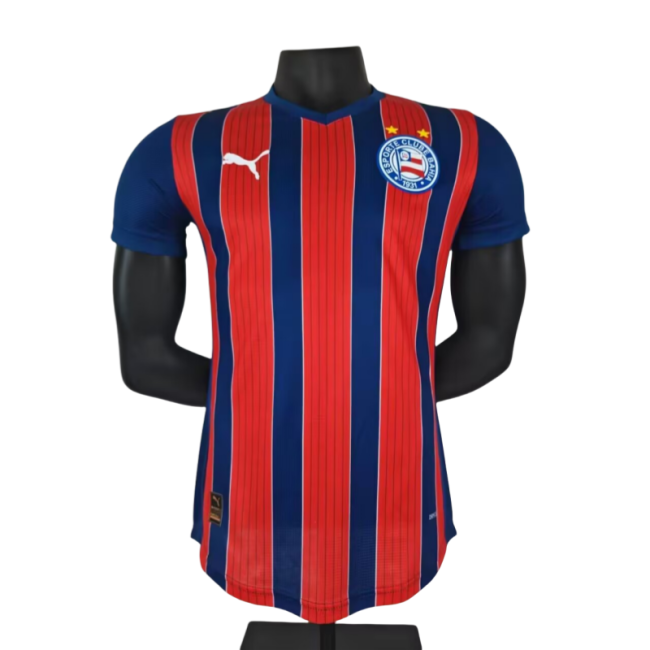 2025-26 Mens BaHia away red  Player version  Soccer Jersey