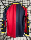 1997-98 Mens Genoa away Long sleeve Soccer Jersey