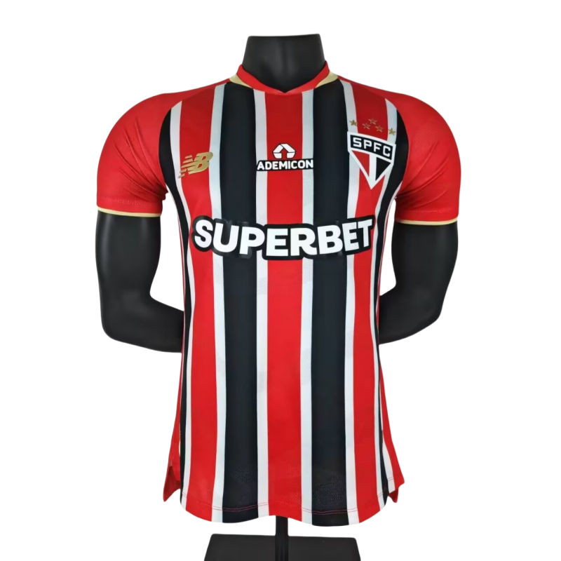 2025-26 Player Version  Sao Paulo away Soccer Jersey