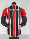 2025-26 Player Version  Sao Paulo away Soccer Jersey