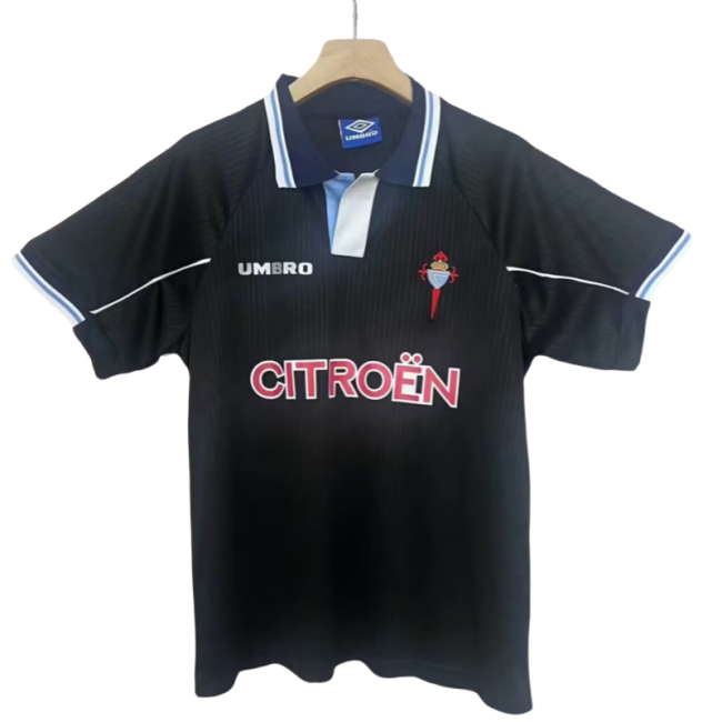 2025-26  Mens Celta black away Soccer Jersey