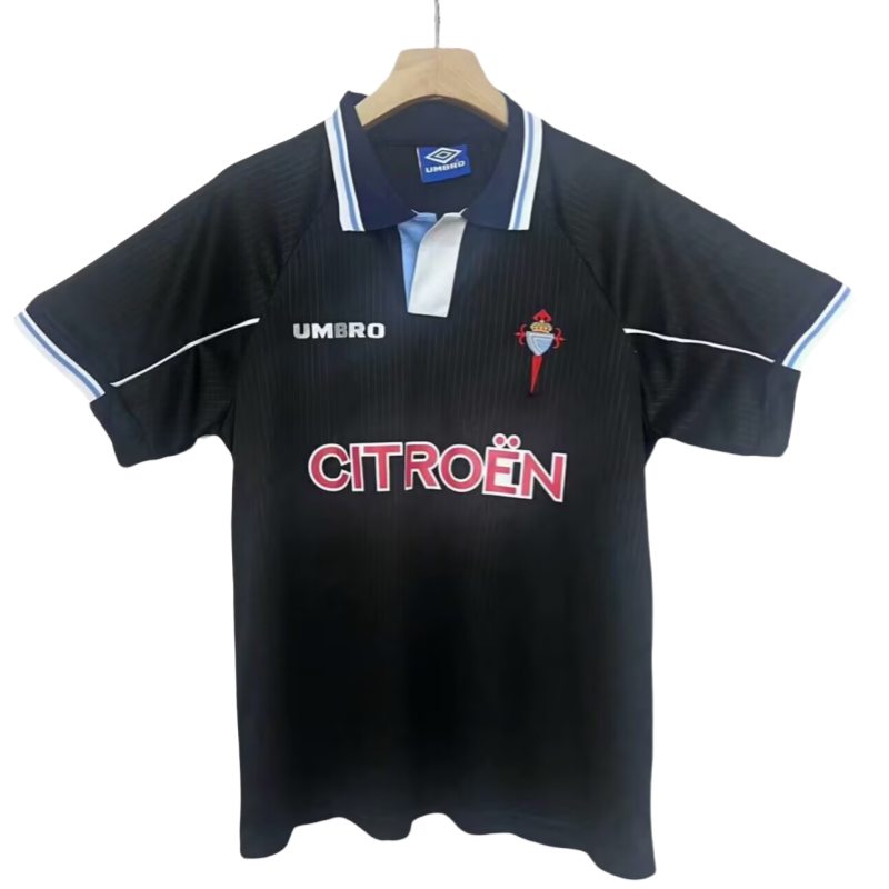 2025-26  Mens Celta black away Soccer Jersey